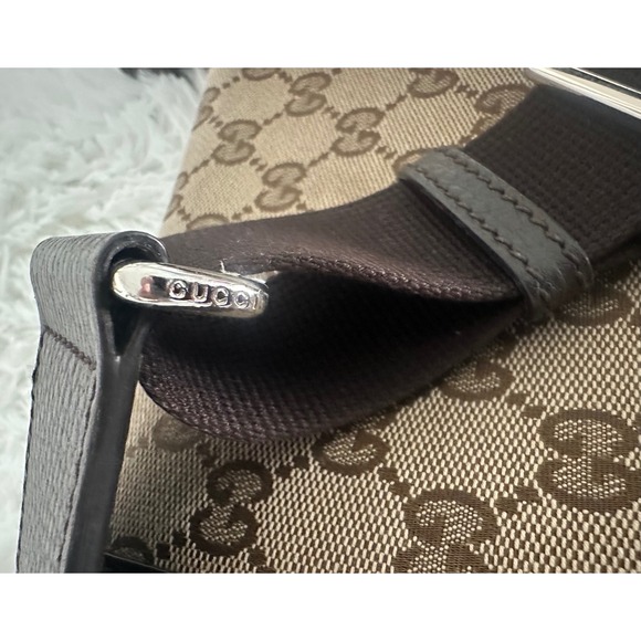 Gucci GG 449171 canvas flap messenger bag - Picture 10 of 16